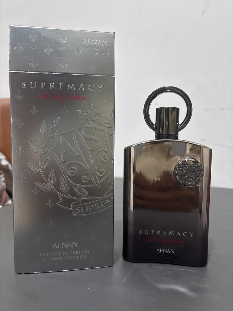 Afnan Supremacy Not Only Intense Extrait de Parfum for Men - Customer Photo From Mahammad Rafi