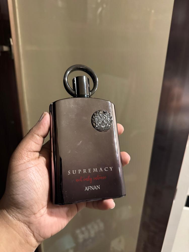 Afnan Supremacy Not Only Intense Extrait de Parfum for Men - Customer Photo From Akash Bansal