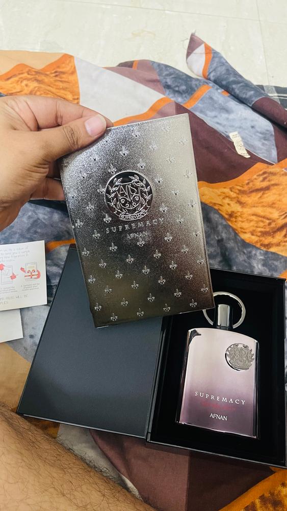 Afnan Supremacy Not Only Intense Extrait de Parfum for Men - Customer Photo From Dhaval Umraliya