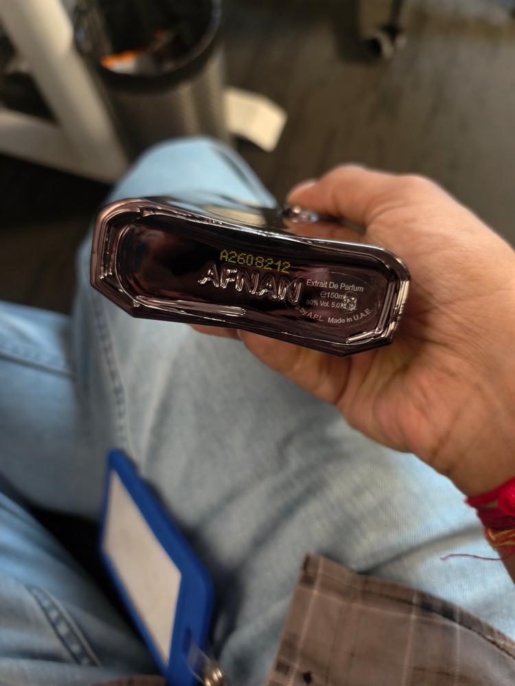 Afnan Supremacy Not Only Intense Extrait de Parfum for Men - Customer Photo From Vivek