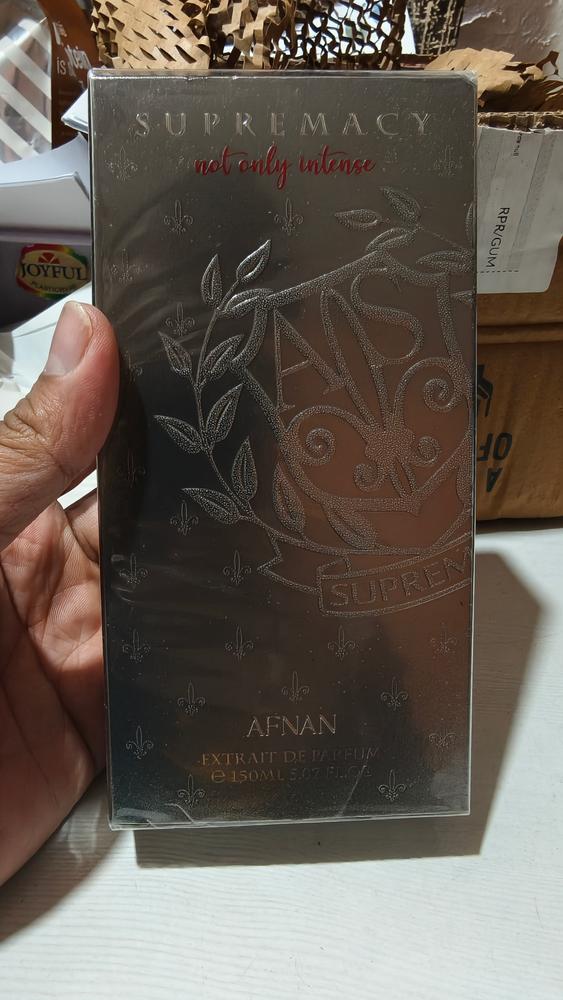 Afnan Supremacy Not Only Intense Extrait de Parfum for Men - Customer Photo From Shivaditya Awasthi