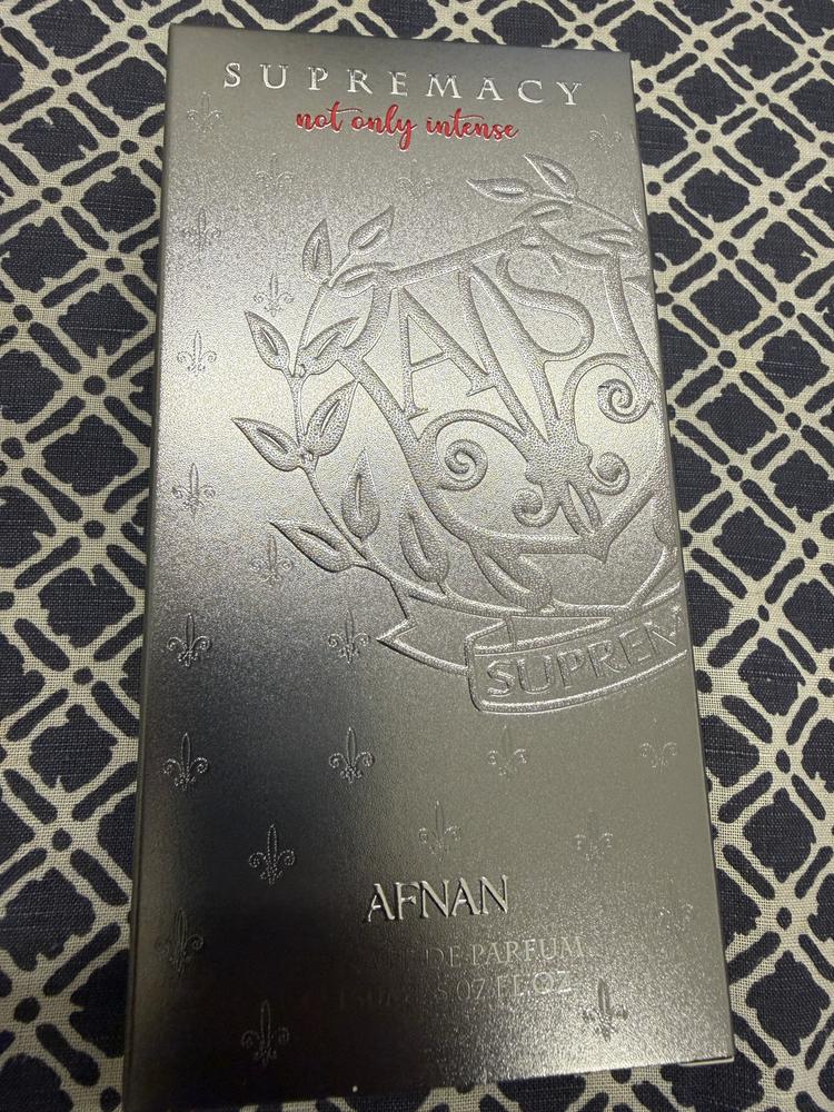 Afnan Supremacy Not Only Intense Extrait de Parfum for Men - Customer Photo From Shresth