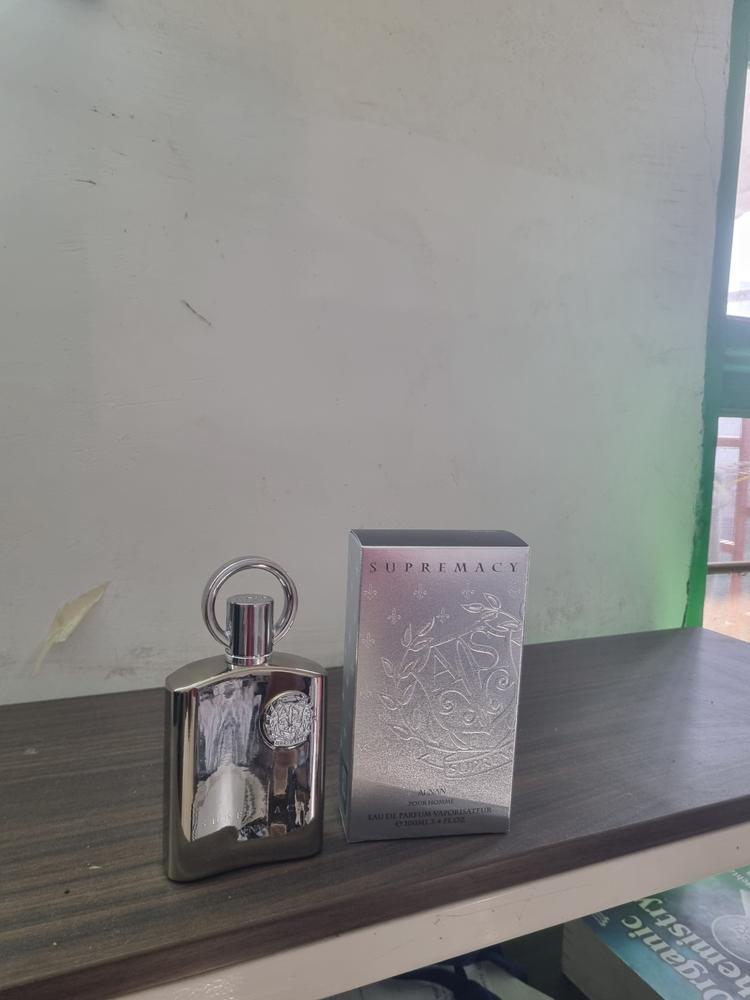 Afnan Supremacy Silver Eau de Parfum for Men - Customer Photo From mwengwe mhango