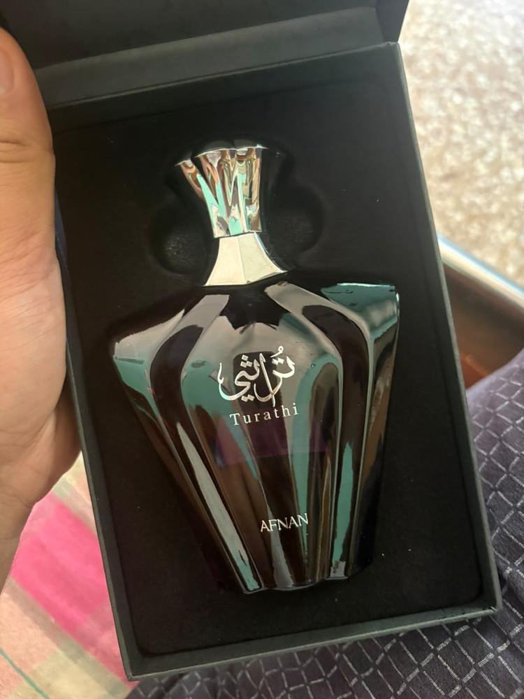 Afnan Turathi Blue Pour Homme Eau de Parfum for Men - Customer Photo From Sahil Revankar