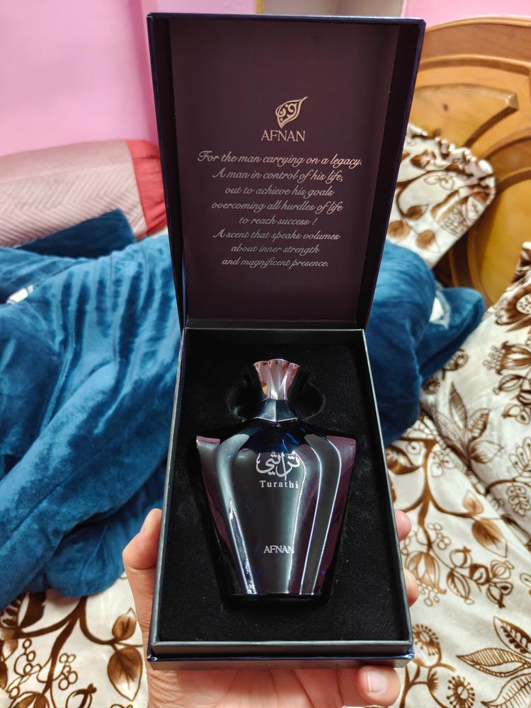 Afnan Turathi Blue Pour Homme Eau de Parfum for Men - Customer Photo From Piyush Sood