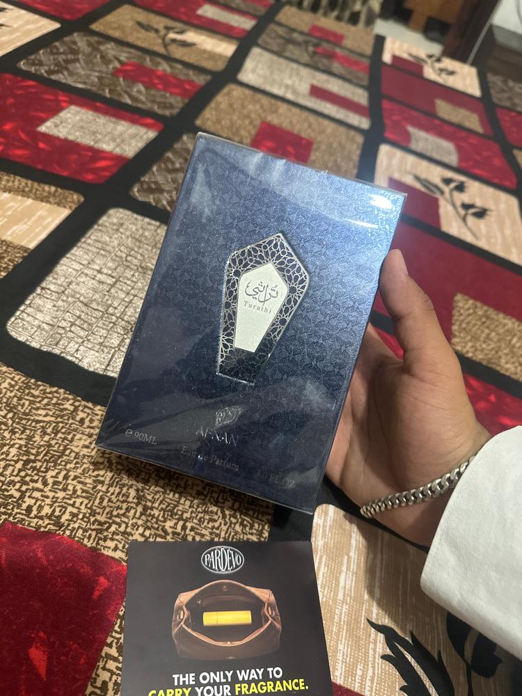 Afnan Turathi Blue Pour Homme Eau de Parfum for Men - Customer Photo From Gurnoor 