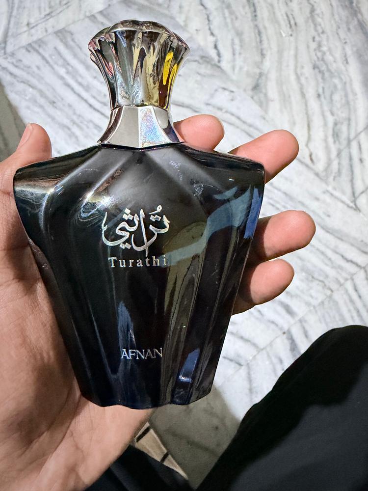 Afnan Turathi Blue Pour Homme Eau de Parfum for Men - Customer Photo From Thejaswaroop