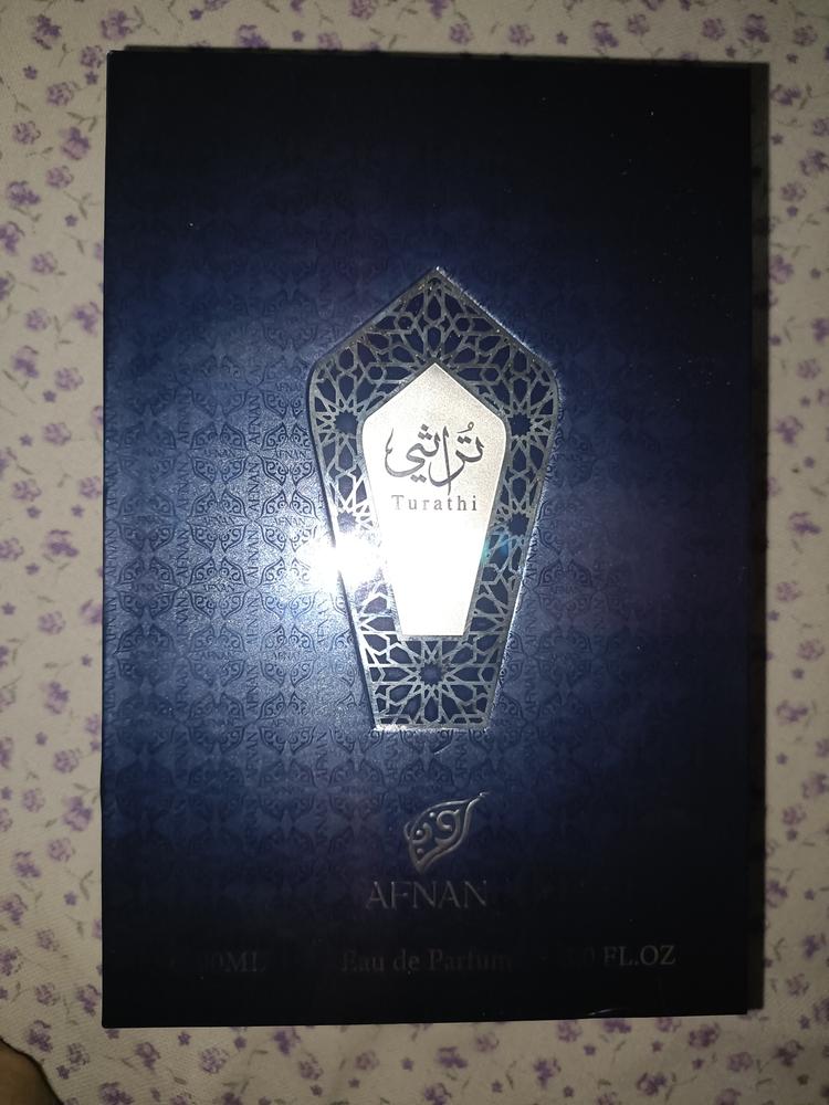Afnan Turathi Blue Pour Homme Eau de Parfum for Men - Customer Photo From SAIF ALI