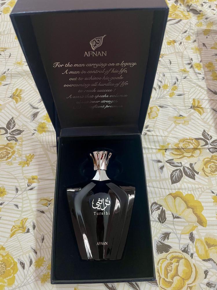Afnan Turathi Blue Pour Homme Eau de Parfum for Men - Customer Photo From Anuj