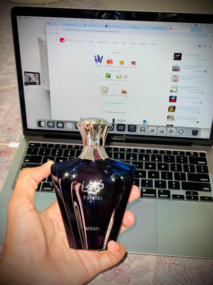 Afnan Turathi Blue Pour Homme Eau de Parfum for Men - Customer Photo From Saksham Mor