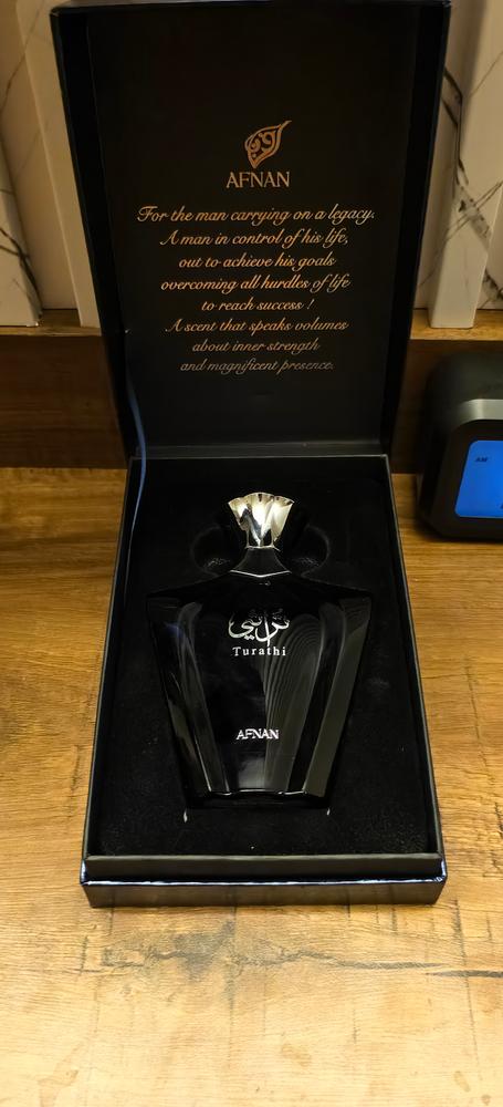 Afnan Turathi Blue Pour Homme Eau de Parfum for Men - Customer Photo From Kunwar siddharth Darbar