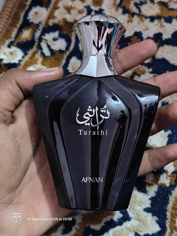 Afnan Turathi Blue Pour Homme Eau de Parfum for Men - Customer Photo From Manjunath J