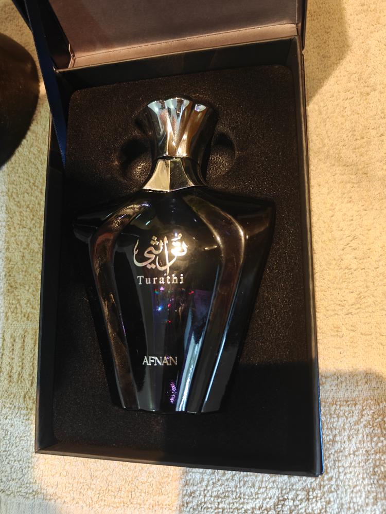 Afnan Turathi Blue Pour Homme Eau de Parfum for Men - Customer Photo From VEDANT