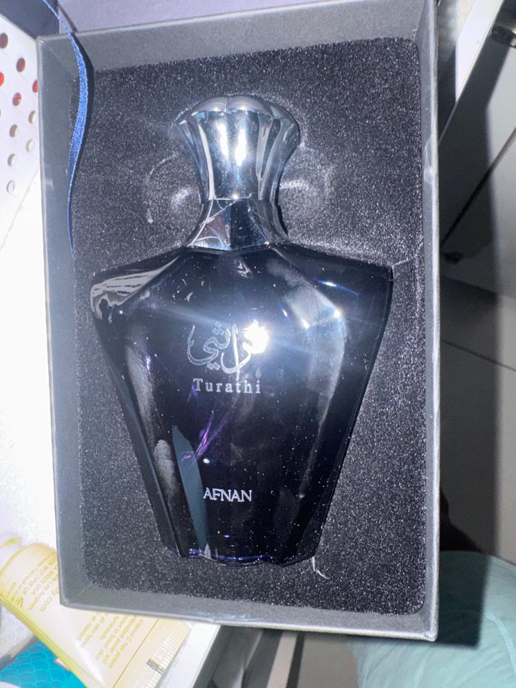 Afnan Turathi Blue Pour Homme Eau de Parfum for Men - Customer Photo From Punit