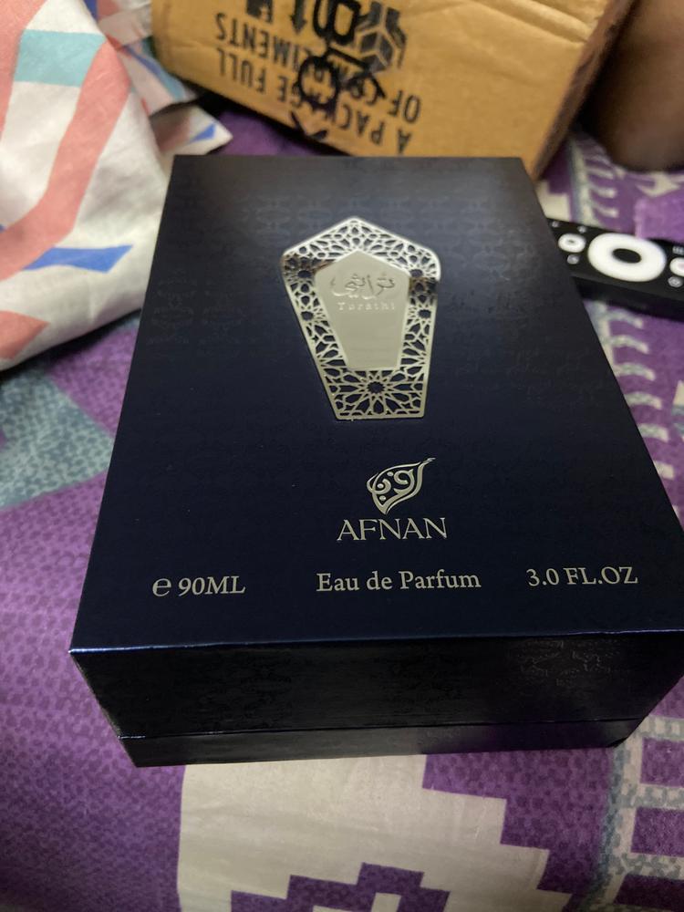 Afnan Turathi Blue Pour Homme Eau de Parfum for Men - Customer Photo From Praneeth