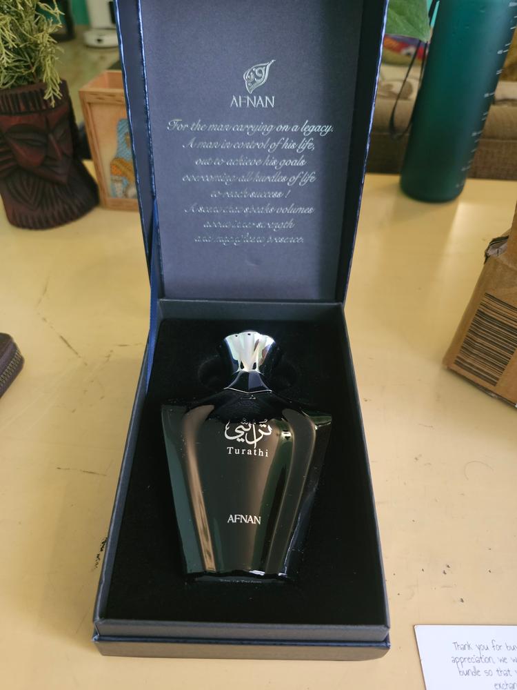 Afnan Turathi Blue Pour Homme Eau de Parfum for Men - Customer Photo From Shijoy Athiparambath