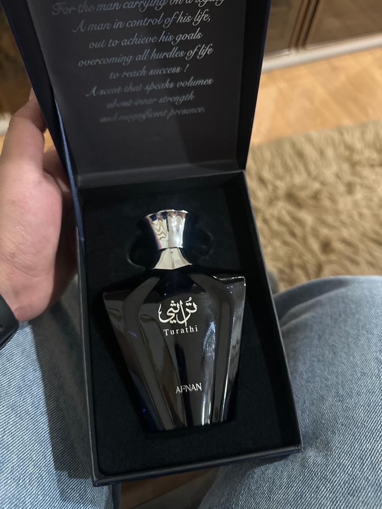 Afnan Turathi Blue Pour Homme Eau de Parfum for Men - Customer Photo From Saksham Arora
