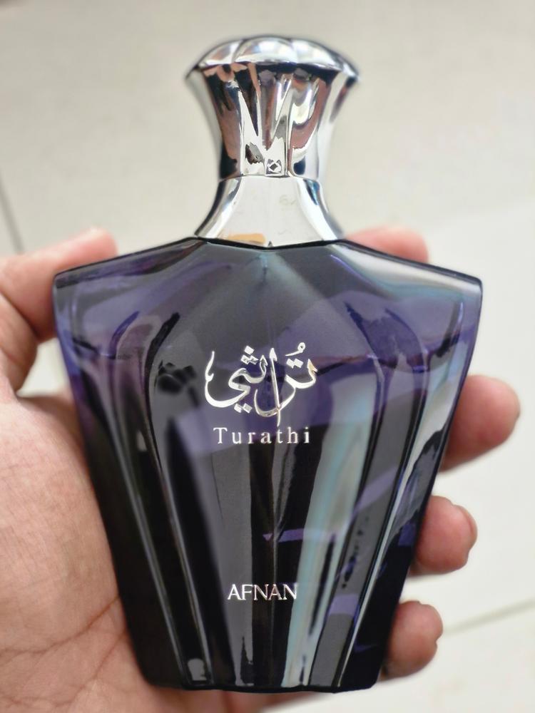 Afnan Turathi Blue Pour Homme Eau de Parfum for Men - Customer Photo From Jatin