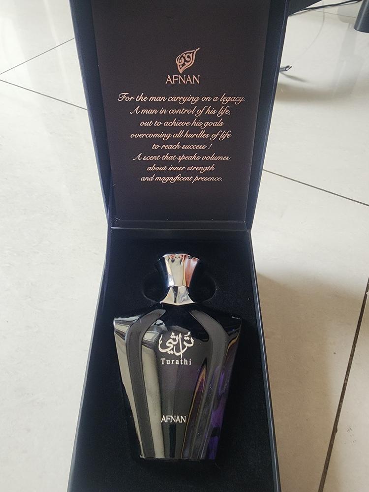 Afnan Turathi Blue Pour Homme Eau de Parfum for Men - Customer Photo From Ayush
