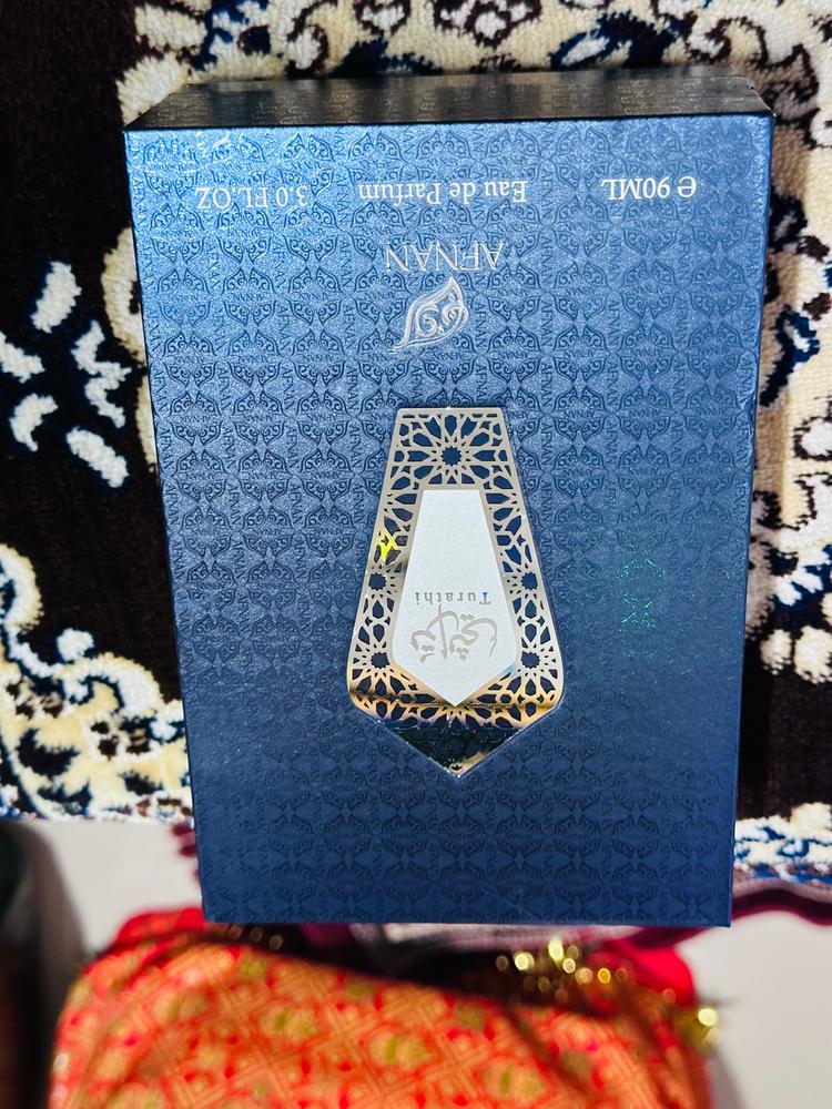 Afnan Turathi Blue Pour Homme Eau de Parfum for Men - Customer Photo From SAJITH RAM MOHAN