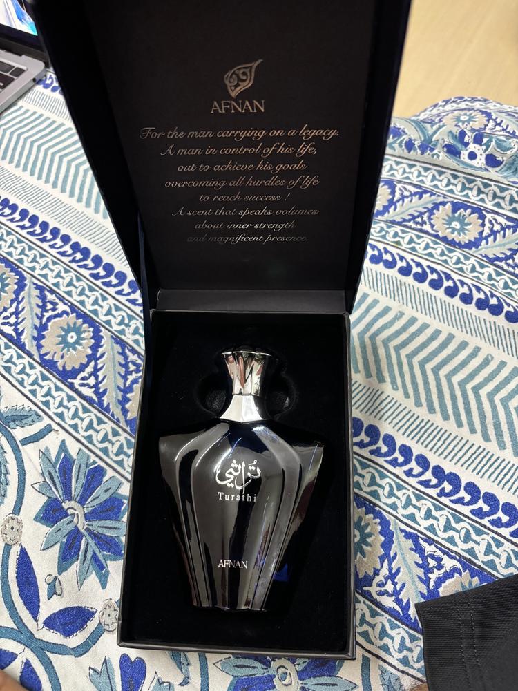 Afnan Turathi Blue Pour Homme Eau de Parfum for Men - Customer Photo From Utkarsh Dubey