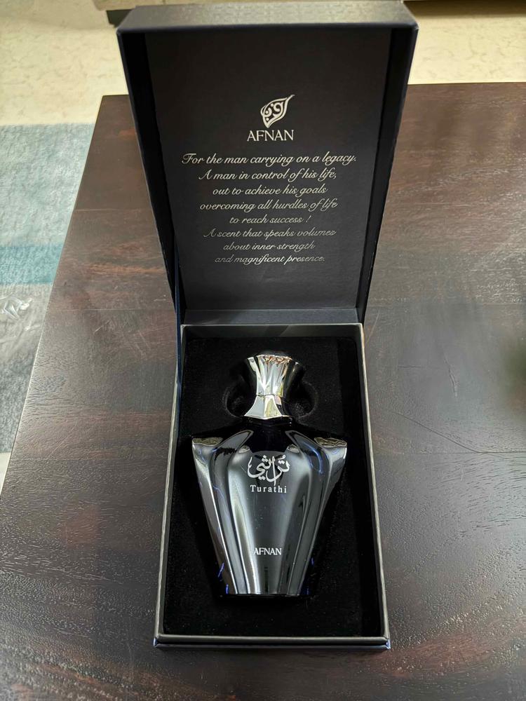 Afnan Turathi Blue Pour Homme Eau de Parfum for Men - Customer Photo From Nitin Durgapal