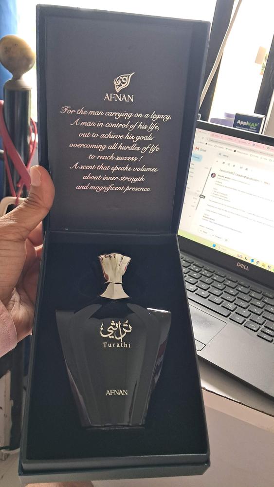 Afnan Turathi Blue Pour Homme Eau de Parfum for Men - Customer Photo From Shankar Mridha 