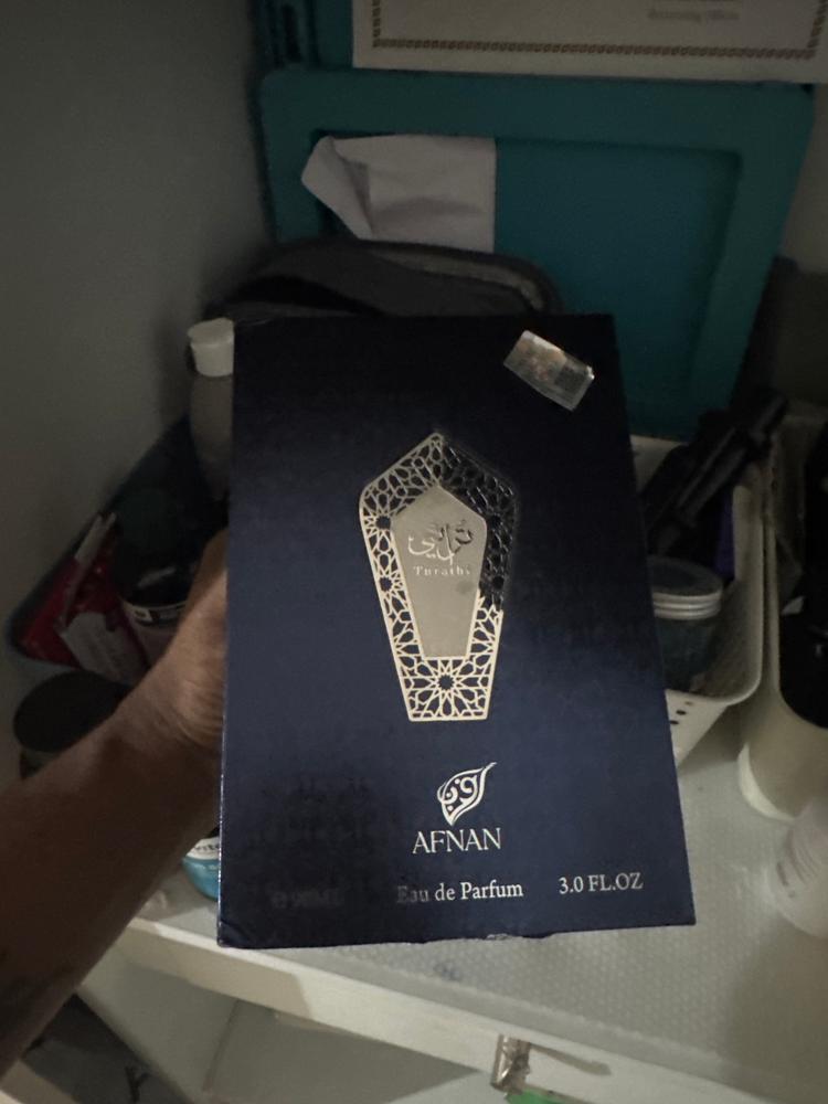 Afnan Turathi Blue Pour Homme Eau de Parfum for Men - Customer Photo From Punit