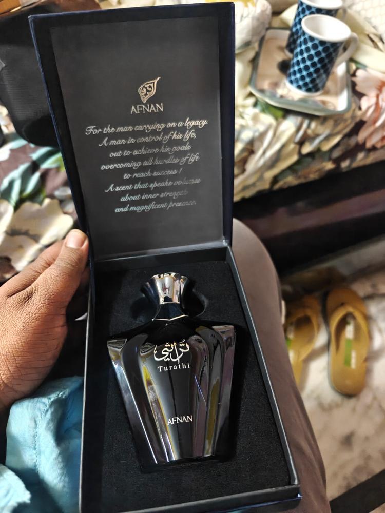 Afnan Turathi Blue Pour Homme Eau de Parfum for Men - Customer Photo From Sunil Giroh