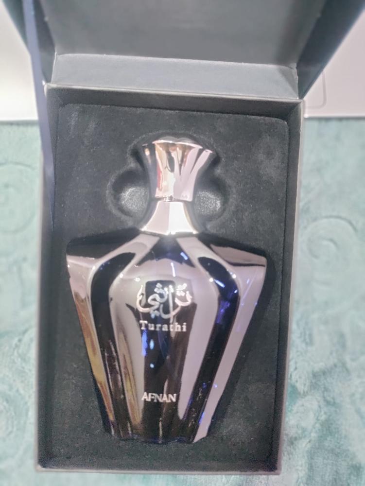 Afnan Turathi Blue Pour Homme Eau de Parfum for Men - Customer Photo From Abhishek