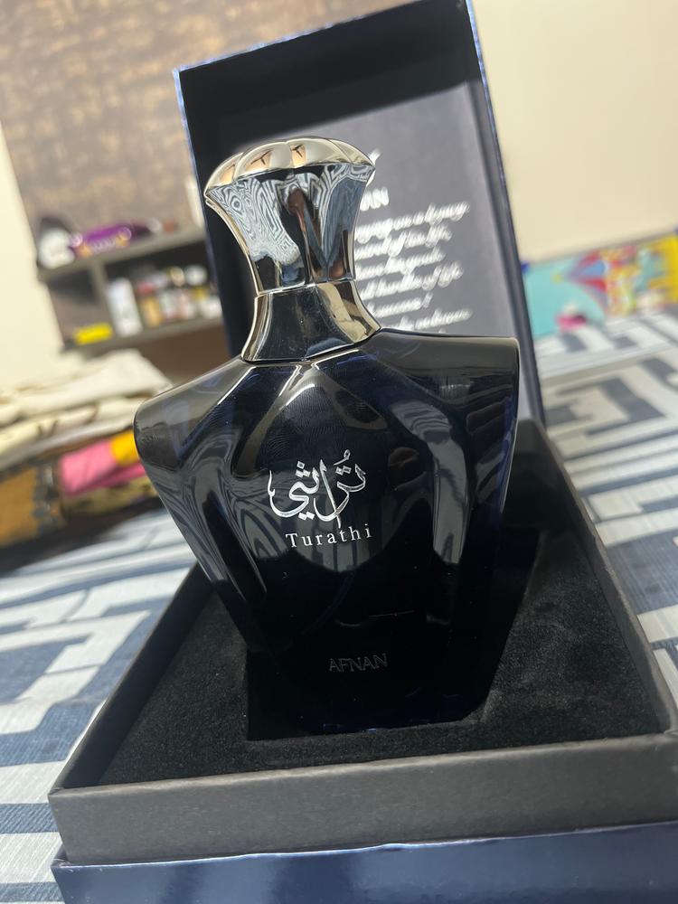 Afnan Turathi Blue Pour Homme Eau de Parfum for Men - Customer Photo From Utsav