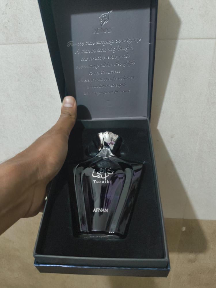 Afnan Turathi Blue Pour Homme Eau de Parfum for Men - Customer Photo From Navdeep N