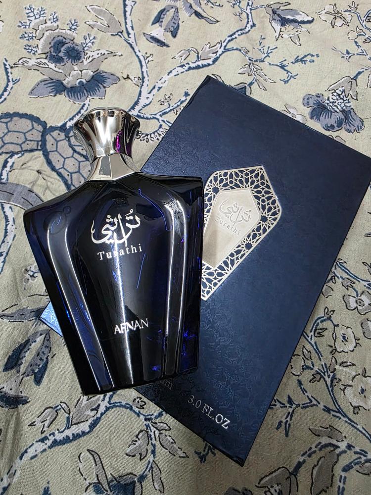 Afnan Turathi Blue Pour Homme Eau de Parfum for Men - Customer Photo From Deepak