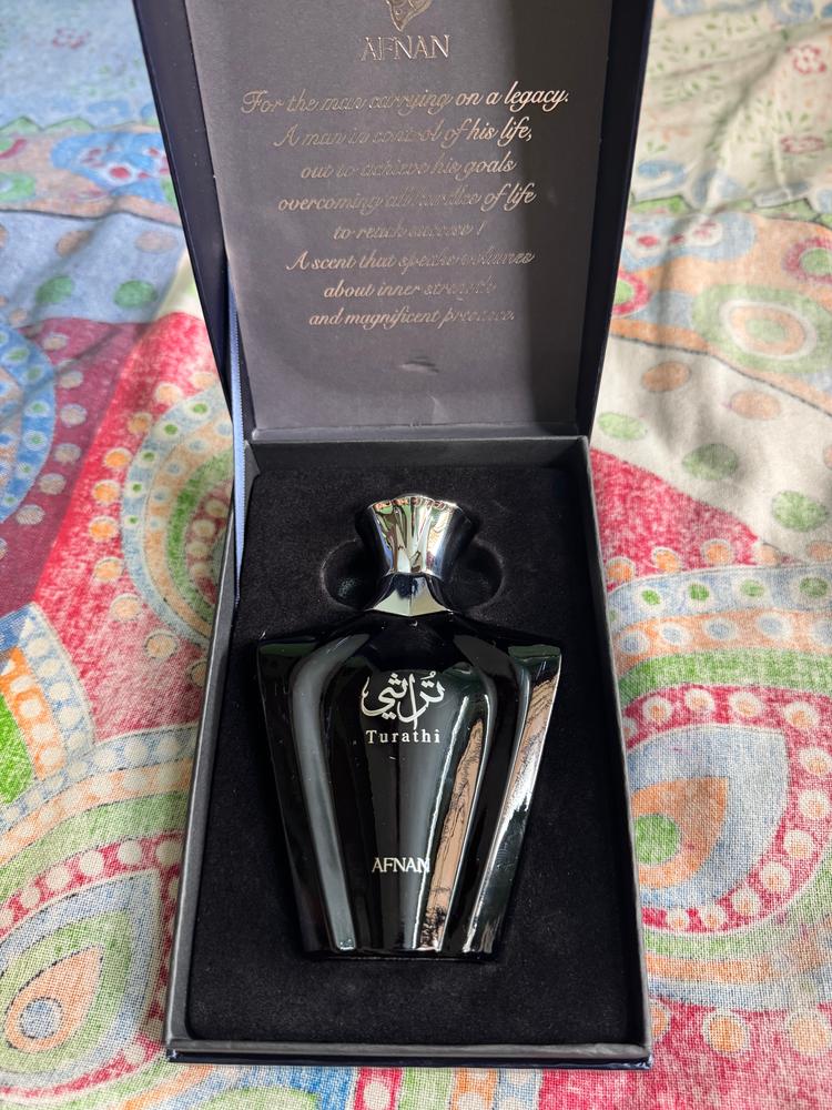 Afnan Turathi Blue Pour Homme Eau de Parfum for Men - Customer Photo From Surya