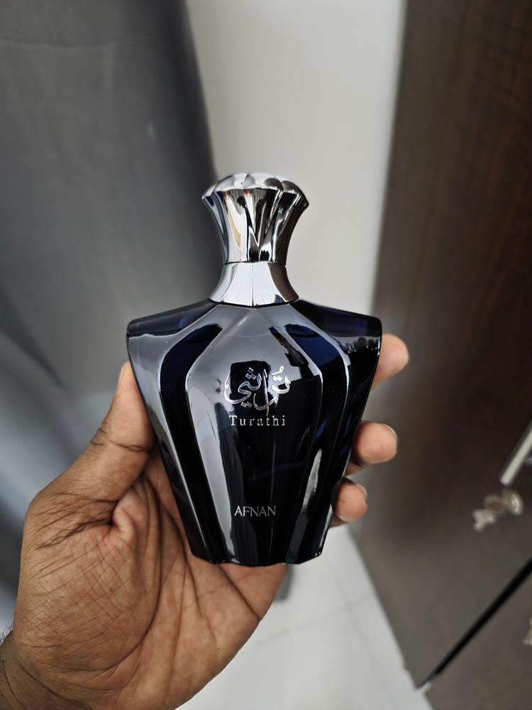 Afnan Turathi Blue Pour Homme Eau de Parfum for Men - Customer Photo From Srinath D