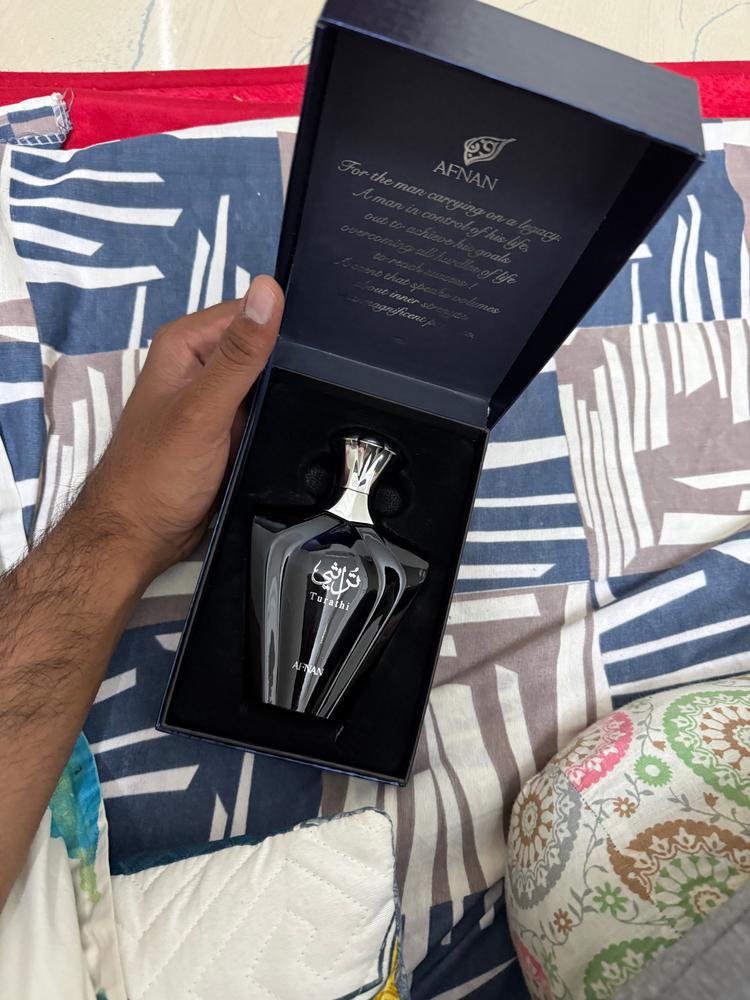 Afnan Turathi Blue Pour Homme Eau de Parfum for Men - Customer Photo From Abdul Aziz