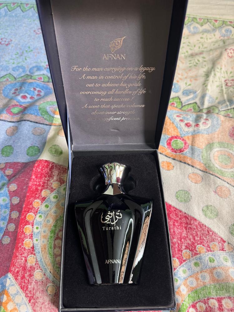 Afnan Turathi Blue Pour Homme Eau de Parfum for Men - Customer Photo From Surya