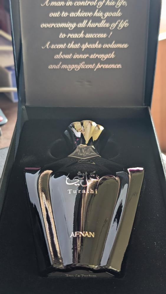 Afnan Turathi Blue Pour Homme Eau de Parfum for Men - Customer Photo From Harshavardhan