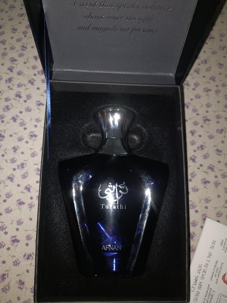 Afnan Turathi Blue Pour Homme Eau de Parfum for Men - Customer Photo From Saif Ali