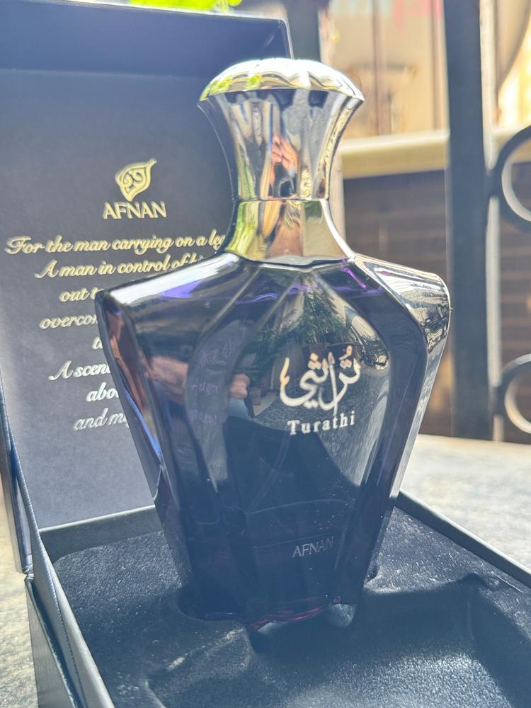 Afnan Turathi Blue Pour Homme Eau de Parfum for Men - Customer Photo From Kiran B.