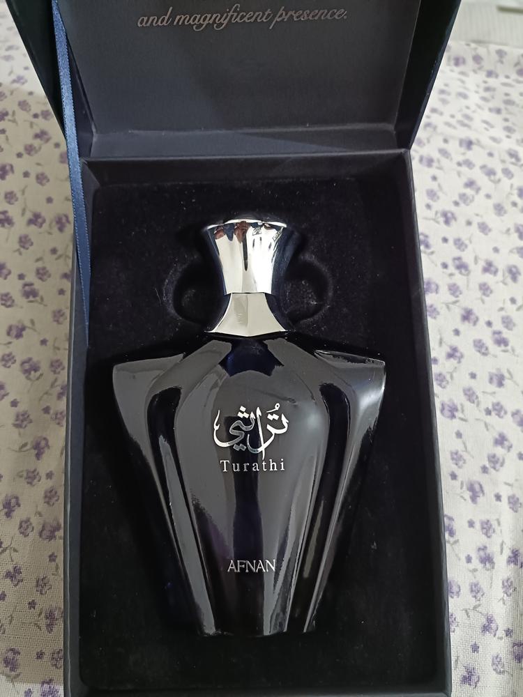 Afnan Turathi Blue Pour Homme Eau de Parfum for Men - Customer Photo From Saif Ali