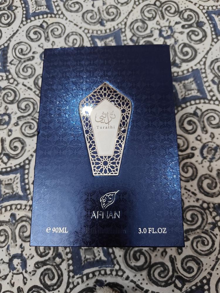 Afnan Turathi Blue Pour Homme Eau de Parfum for Men - Customer Photo From Nikarsh
