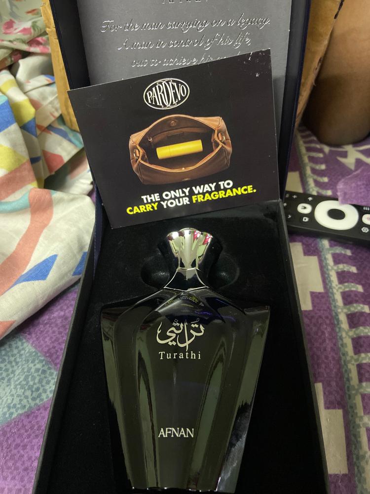 Afnan Turathi Blue Pour Homme Eau de Parfum for Men - Customer Photo From Praneeth