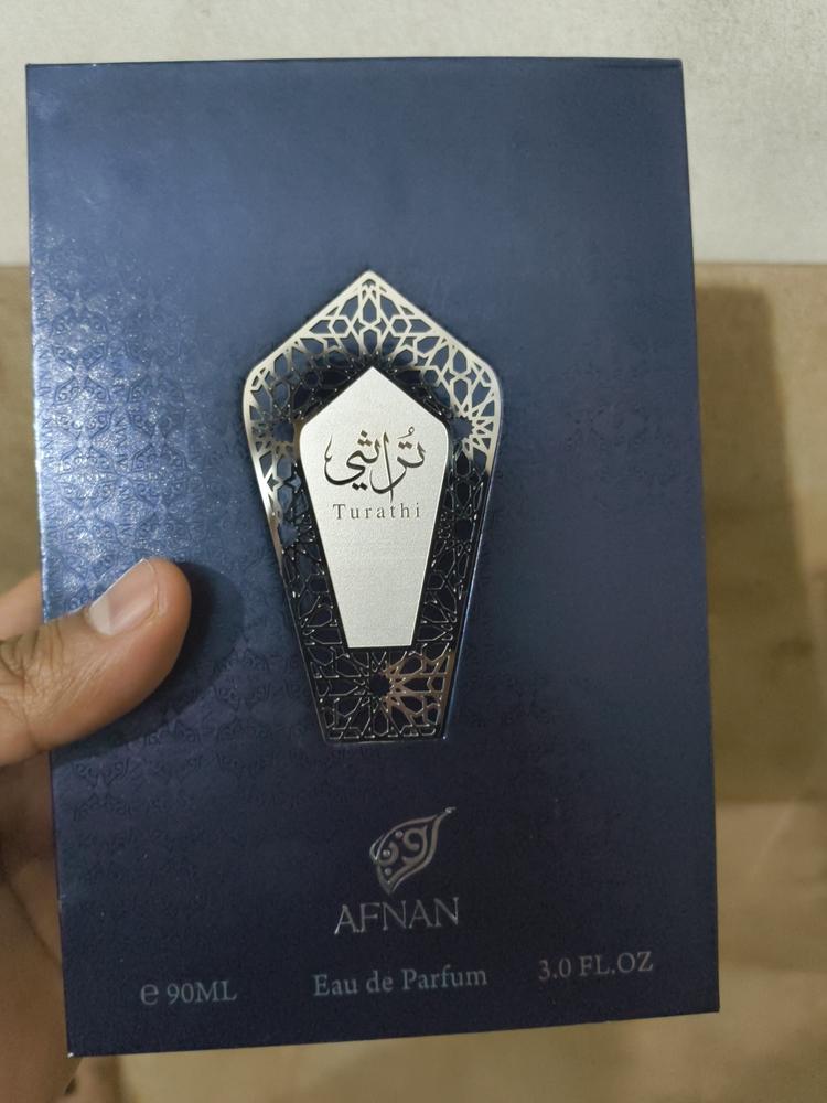 Afnan Turathi Blue Pour Homme Eau de Parfum for Men - Customer Photo From Navdeep N