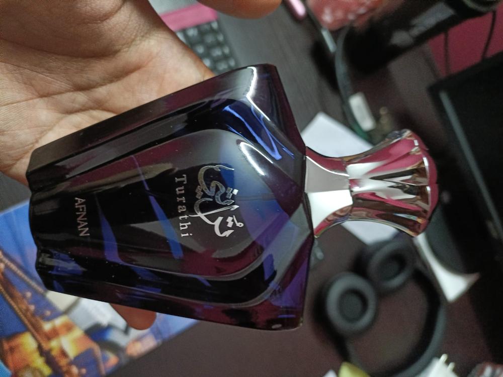 Afnan Turathi Blue Pour Homme Eau de Parfum for Men - Customer Photo From Adhiraj Bharadwaj