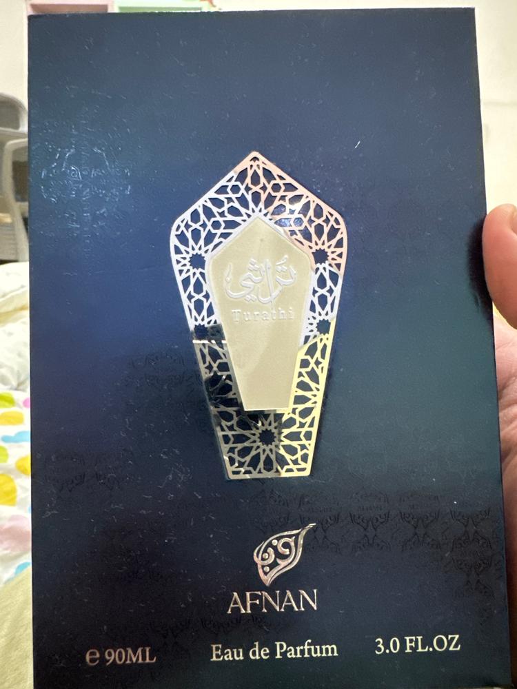 Afnan Turathi Blue Pour Homme Eau de Parfum for Men - Customer Photo From Lovish gupta