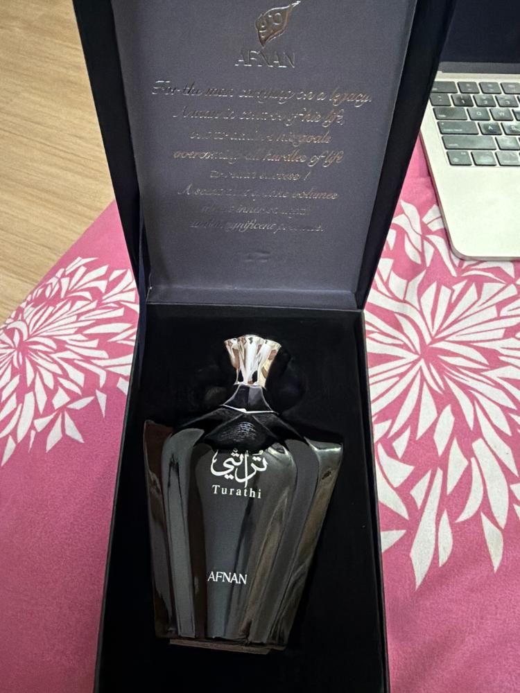 Afnan Turathi Blue Pour Homme Eau de Parfum for Men - Customer Photo From Bhawna Sharma