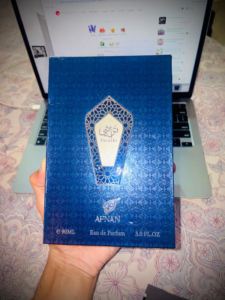 Afnan Turathi Blue Pour Homme Eau de Parfum for Men - Customer Photo From Saksham Mor