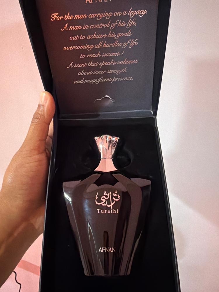 Afnan Turathi Blue Pour Homme Eau de Parfum for Men - Customer Photo From Mervyn Isaac