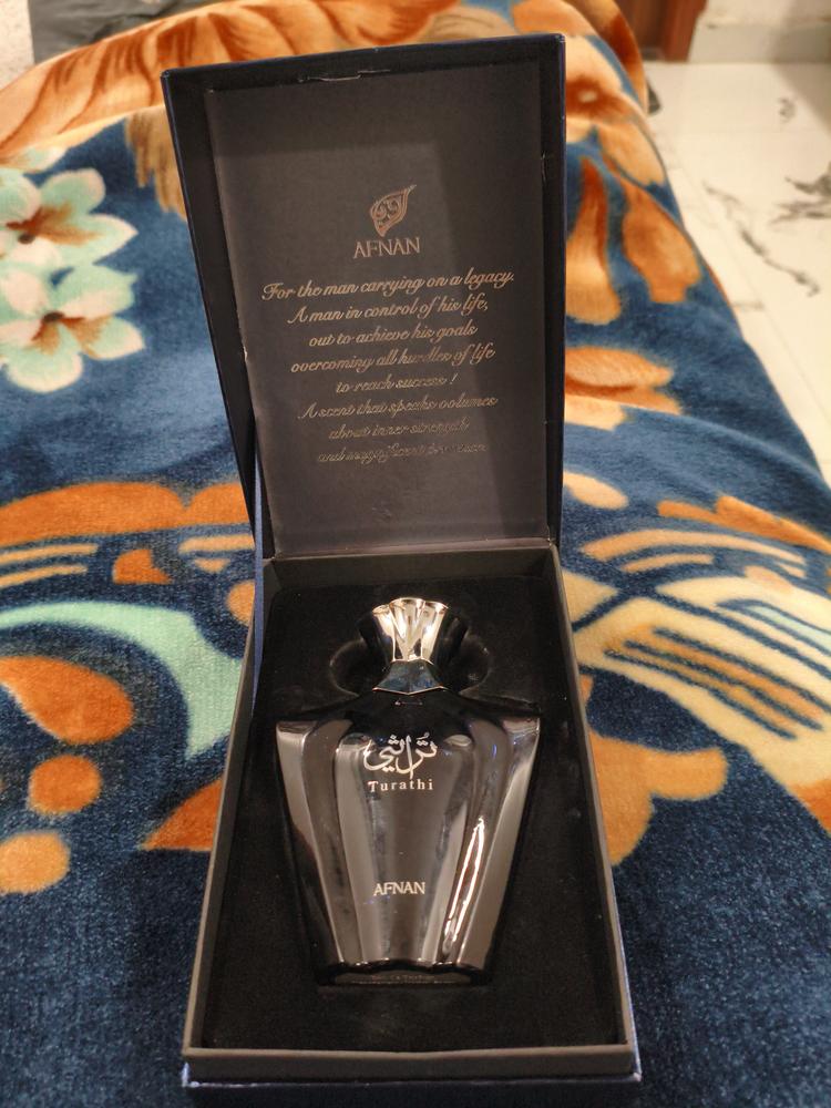 Afnan Turathi Blue Pour Homme Eau de Parfum for Men - Customer Photo From Akshit Bhardwaj